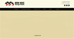 Desktop Screenshot of minimacstorage.com